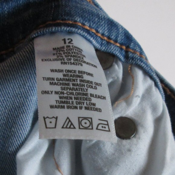 Aeropostale Womens Distress Ankle Jegging Blue Jeans Size 12 Pre-owned G… - Picture 7 of 8